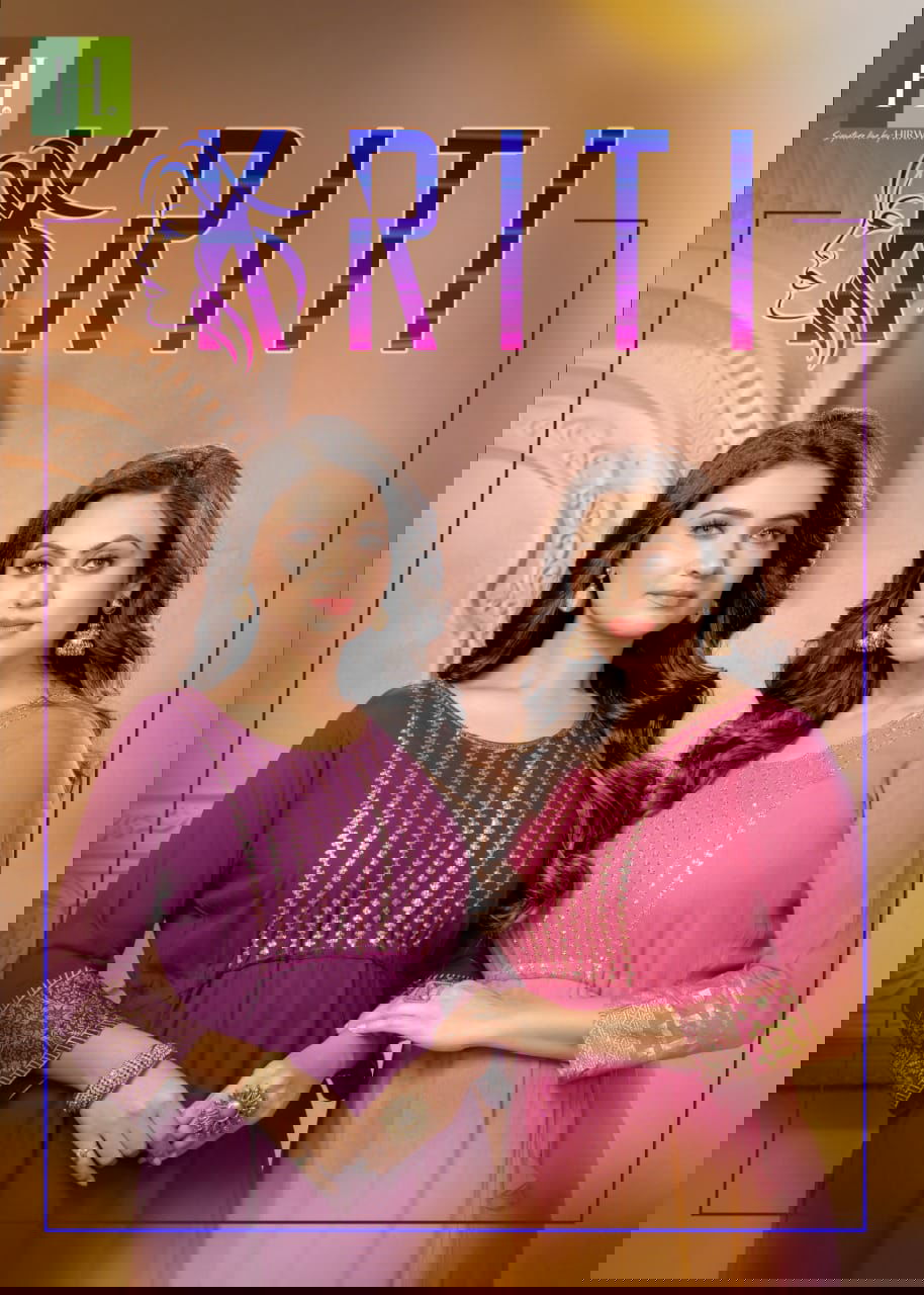 Hirwa Kriti Fancy Ethnic Wear Wholesale Anarkali Kurtis

